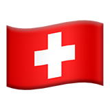 Flag For Switzerland Emoji (Apple/iOS Version)