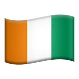 Flag For Côte D’Ivoire Emoji (Apple/iOS Version)