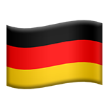 Flag For Germany Emoji (Apple/iOS Version)