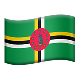 Flag For Dominica Emoji (Apple/iOS Version)