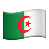 Flag For Algeria Emoji (Apple/iOS Version)