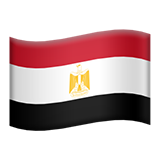 Flag For Egypt Emoji (Apple/iOS Version)