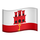 Flag For Gibraltar Emoji (Apple/iOS Version)