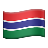 Flag For Gambia Emoji (Apple/iOS Version)