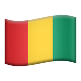Flag For Guinea Emoji (Apple/iOS Version)