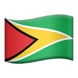 Flag For Guyana Emoji (Apple/iOS Version)