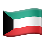 Flag For Kuwait Emoji (Apple/iOS Version)