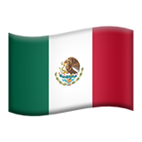 Flag For Mexico Emoji (Apple/iOS Version)