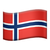 Flag For Norway Emoji (Apple/iOS Version)