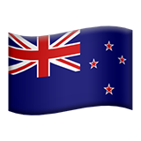 Flag For New Zealand Emoji (Apple/iOS Version)