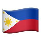 Flag For Philippines Emoji (Apple/iOS Version)