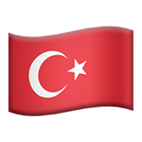 Flag For Turkey Emoji (Apple/iOS Version)