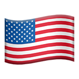 Flag For United States Emoji (Apple/iOS Version)