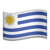 Flag For Uruguay Emoji (Apple/iOS Version)