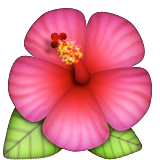 Hibiscus Emoji (Apple/iOS Version)