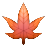 Maple Leaf Emoji (Apple/iOS Version)