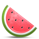 Watermelon Emoji (Apple/iOS Version)