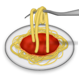 Spaghetti Emoji (Apple/iOS Version)