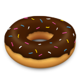 Doughnut Emoji (Apple/iOS Version)