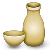 Sake Bottle And Cup Emoji (Apple/iOS Version)