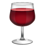 Wine Glass Emoji (Apple/iOS Version)