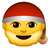 Father Christmas Emoji (Apple/iOS Version)