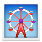 Ferris Wheel Emoji (Apple/iOS Version)