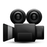 Movie Camera Emoji (Apple/iOS Version)