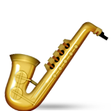 Saxophone Emoji (Apple/iOS Version)