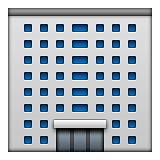 Office Building Emoji (Apple/iOS Version)