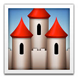 European Castle Emoji (Apple/iOS Version)
