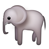 Elephant Emoji (Apple/iOS Version)