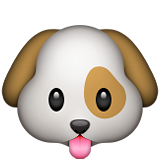 Dog Face Emoji (Apple/iOS Version)