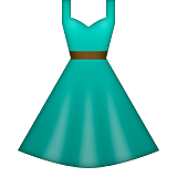 Dress Emoji (Apple/iOS Version)