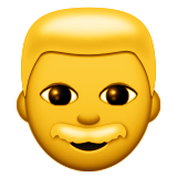 Man Emoji (Apple/iOS Version)