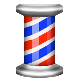 Barber Pole Emoji (Apple/iOS Version)