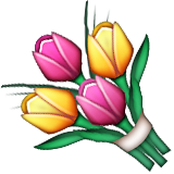 Bouquet Emoji (Apple/iOS Version)