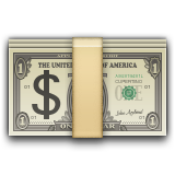 Banknote With Dollar Sign Emoji (Apple/iOS Version)