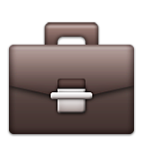 Briefcase Emoji (Apple/iOS Version)
