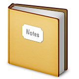 Notebook With Decorative Cover Emoji (Apple/iOS Version)
