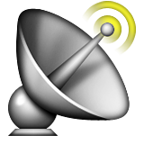 Satellite Antenna Emoji (Apple/iOS Version)