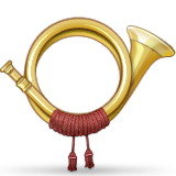 Postal Horn Emoji (Apple/iOS Version)