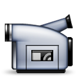 Video Camera Emoji (Apple/iOS Version)