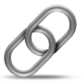 Link Symbol Emoji (Apple/iOS Version)