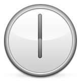 Clock Face Six Oclock Emoji (Apple/iOS Version)