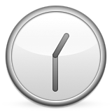 Clock Face One-thirty Emoji (Apple/iOS Version)