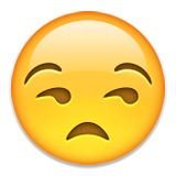 Unamused Face Emoji (Apple/iOS Version)