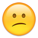 Confused Face Emoji (Apple/iOS Version)