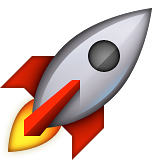 Rocket Emoji (Apple/iOS Version)