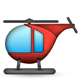 Helicopter Emoji (Apple/iOS Version)